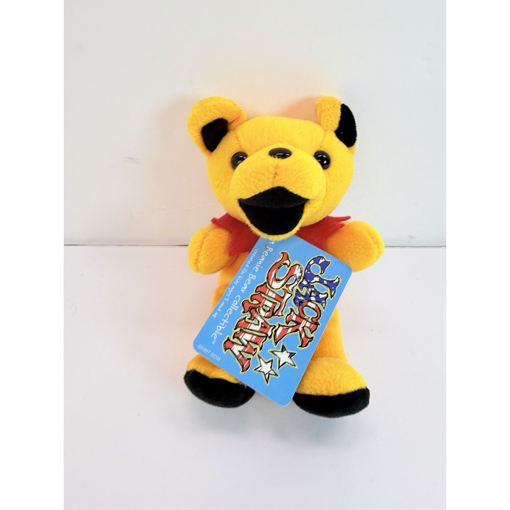 Steven Smith Jack Straw Grateful Dead Beanie Bear Plush 1997